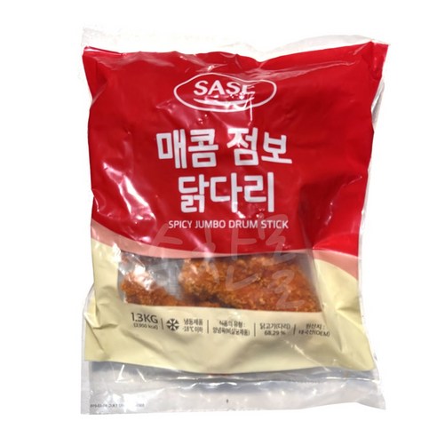 사세 매콤 점보 닭다리 바삭 편의점 치킨
