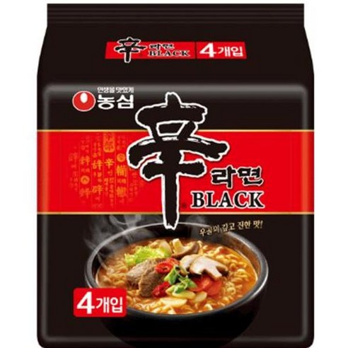 신라면 블랙 134g, 20개