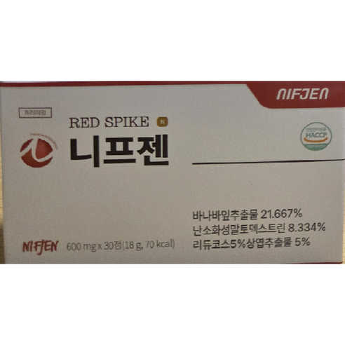 니프젠 스파이크 프리미엄 600mg