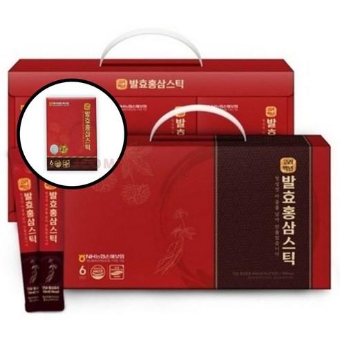 고려 백년 발효홍삼 스틱 40개 (1개당 18ml)