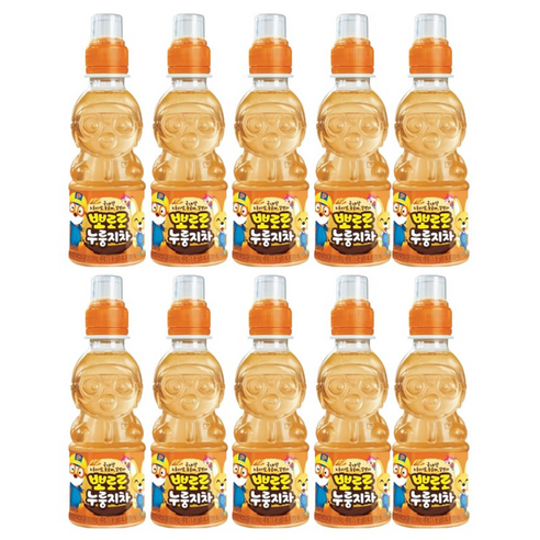 누룽지차 220ml 10개 뽀로로 어린이 음료수, 220ml, 10개