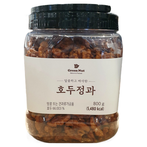 그린넛 호두정과 800g 호두반태 코스트코, 1개, 800g