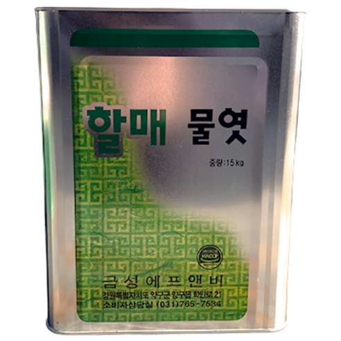 업소용 대용량 가성비 할매 이온 물엿, 1개, 15kg