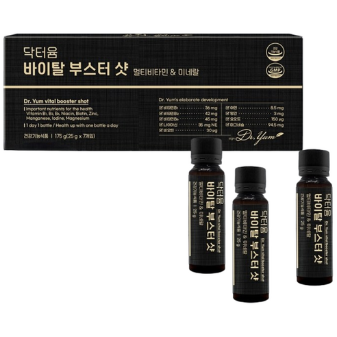 닥터윰 바이탈 부스터 샷, 7개, 25g