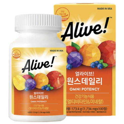 얼라이브 원스데일리 멀티비타민