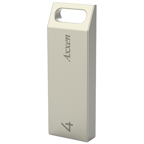 액센 U26 메탈블럭형 USB메모리 U26, 4GB, 1개