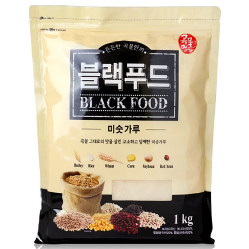 곡물명가 블랙푸드 미숫가루 1kg