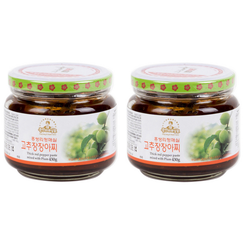 홍쌍리 청매실농원 고추장장아찌 430g, 430g, 2개