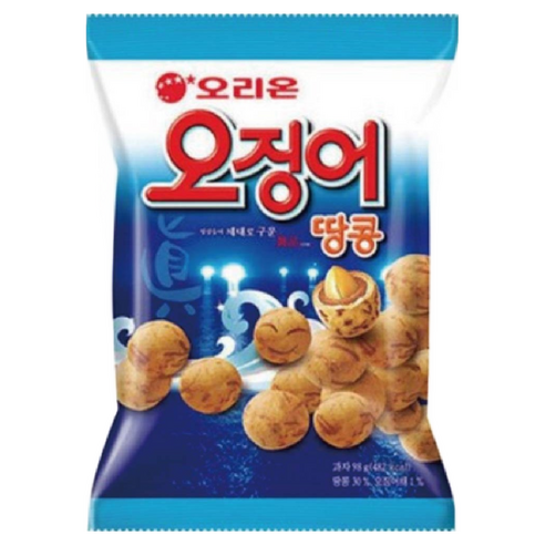 오리온 오징어 땅콩, 98g, 24개