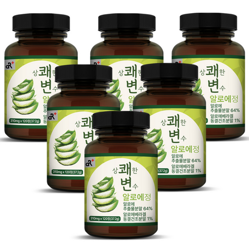 상쾌한 변수 알로에정 120정