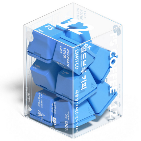 F5 콜드브루 프리미엄 커피 코코바닐라 아메리카노 12EA, 1개, 12개입, 24g