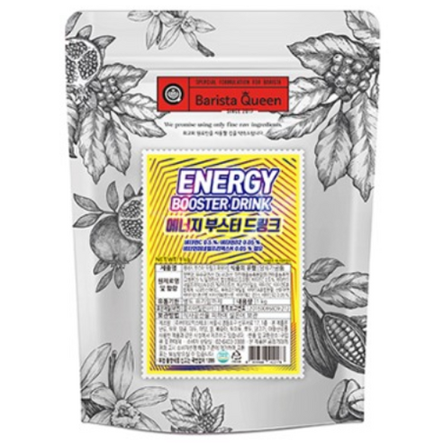 바리스타퀸 에너지 부스터 드링크 파우더, 1kg, 1개입, 5개
