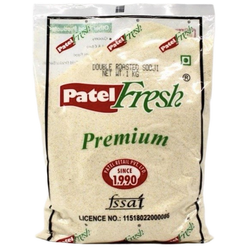 Patel Fresh Premium Semolina Flour Sooji ( Russian Mannaya Kasha) 파텔 프레시 프리미엄 세몰리나 밀가루(러시아산 만나야 카샤)
