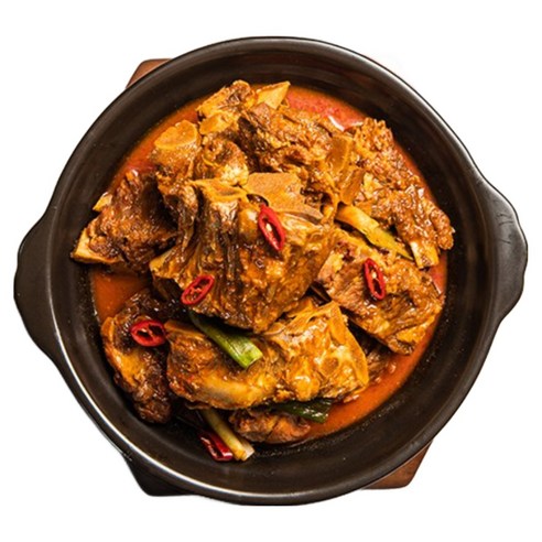 청춘을 담은 매운 국물 뼈찜 1.2kg (냉동)