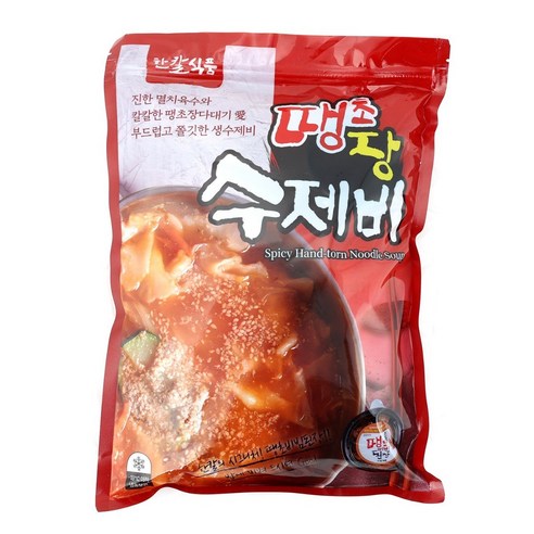 한칼식품 땡초장수제비 밀키트