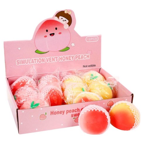 꿀복숭아 말랑이 12개세트
