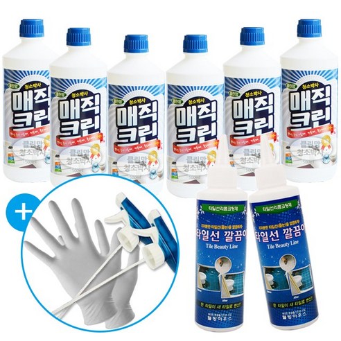 쿠팡! | 청소박사 매직크린 타일선깔끔이 총12종 찌든때 기름때 타일줄눈 청소박사 매직크린 타일선깔끔이 총12종 찌든때 기름때 타일줄눈