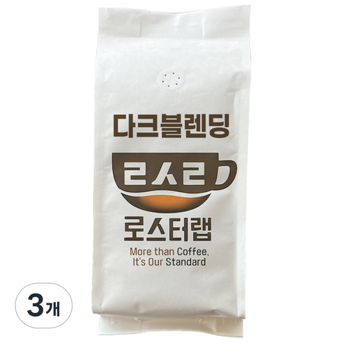 [초특가 할인] 로스터랩 고소다크  산미없는 블렌드 커피원두