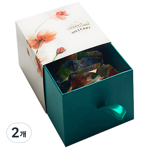 [GIFT SET]힐카트 테일즈 트로브 6모슬린 티백 허브차 Hillcart Tales, 2개, 6개입, 2.25g