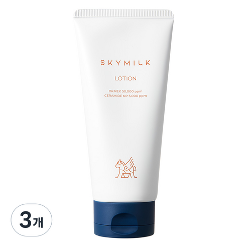스카이밀크 유아동 동키밀크 세라마이드 아기로션, 3개, 200ml