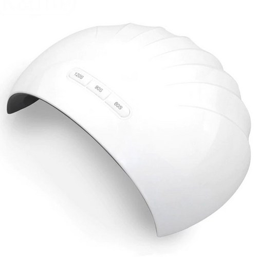 Z6 12 LED UV 조개 젤네일 램프, 단품, 1세트