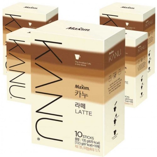 카누 진하고 부드러운 라떼 스틱 50개입 675g, 10개입, 5개