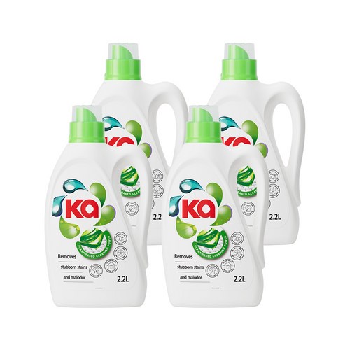카포드 실내건조 액체 세탁세제 2.2L, 4개, 2.2L