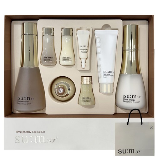 숨 타임에너지 리셋팅 2종 26년신제품 쇼핑백기획 세트