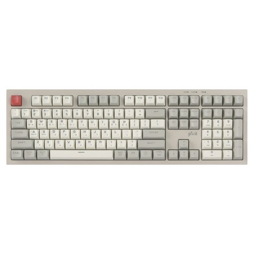 지클릭커 사일런스 M RGB 풀윤활 무소음 방수 무선 블루투스 키보드