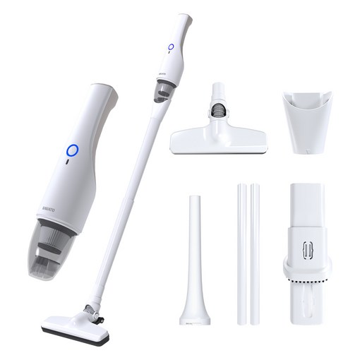 바우아토 프로제트 DC 모터 다용도 미니 무선 핸디 청소기, 화이트, DB0702