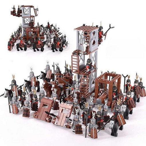 고대 중국 삼국지 병사 군단 레고호환 키덜트 취미 조립 피규어 블록 세트