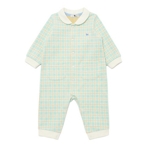 블루독베이비 체크자카드우주복 MN 4511360001 외출용 시즌의류