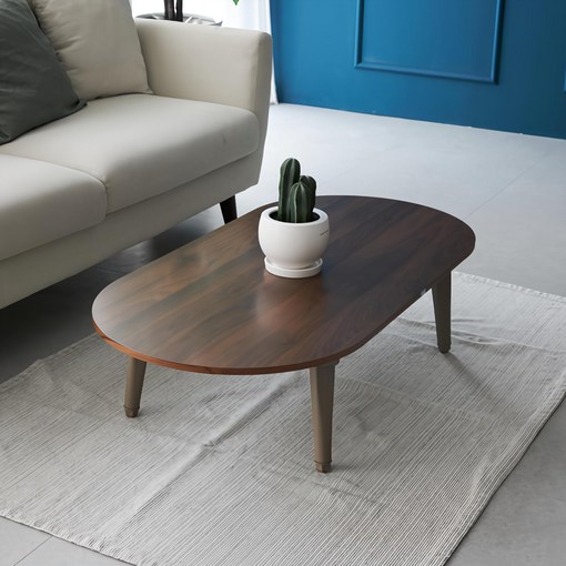 스토리퍼니쳐 국내생산 E0 LPM 6단높이조절 타원 거실 테이블