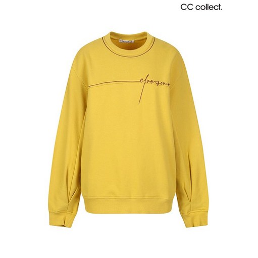 씨씨콜렉트 라인레터링 자수 티셔츠 C234PSM056MS1 2998606