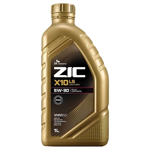 지크 X10 LS 가솔린 엔진오일 최고의 엔진 보호成分과 효율성
