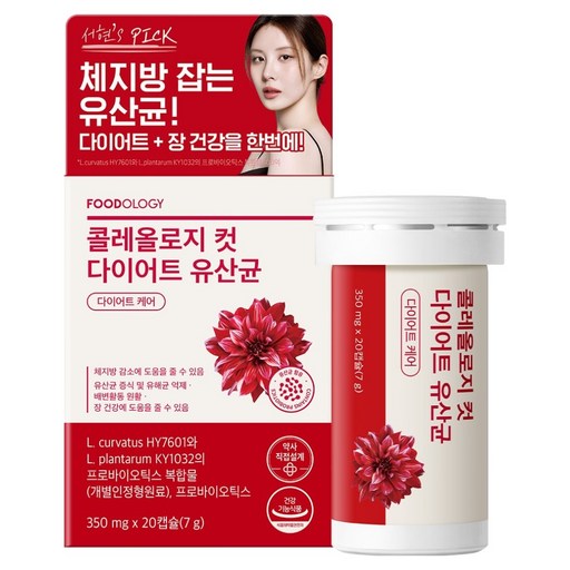 푸드올로지 정품 콜레올로지컷 다이어트 유산균