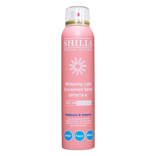 SHILLS 舒兒絲 超清爽舒緩美白防曬冰鎮噴霧 寶寶適用, 180ml, 1瓶