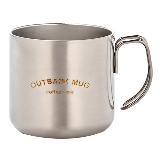 오슬로 아웃백 이중진공 스텐머그컵 340ml