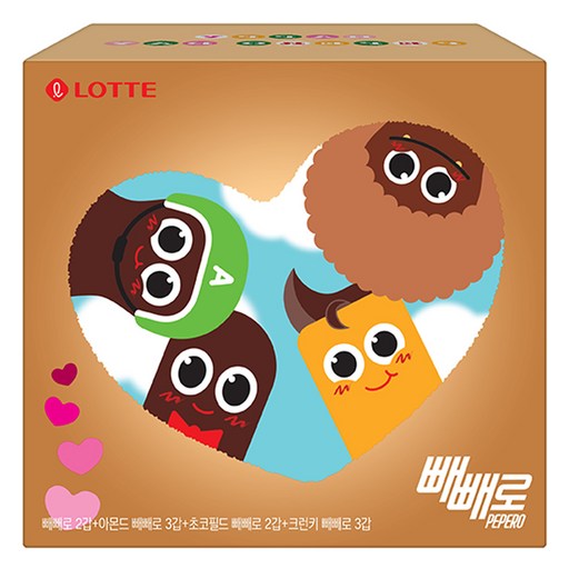빼빼로 혼합 10p 세트