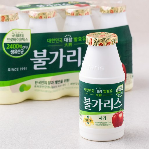남양유업 불가리스 사과 150ml 8개