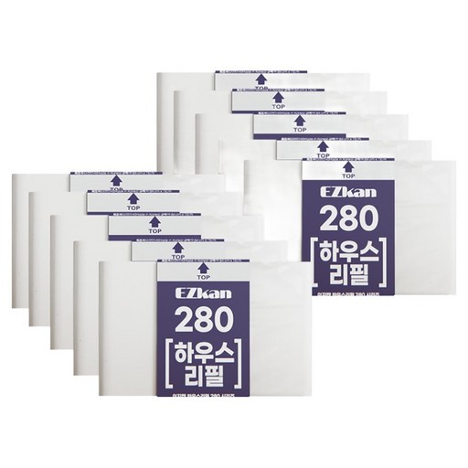 이지캔 하우스 리필 280 기저귀 쓰레기 봉투 – 편리한 사용과 청결한 환경을 만들어줍니다