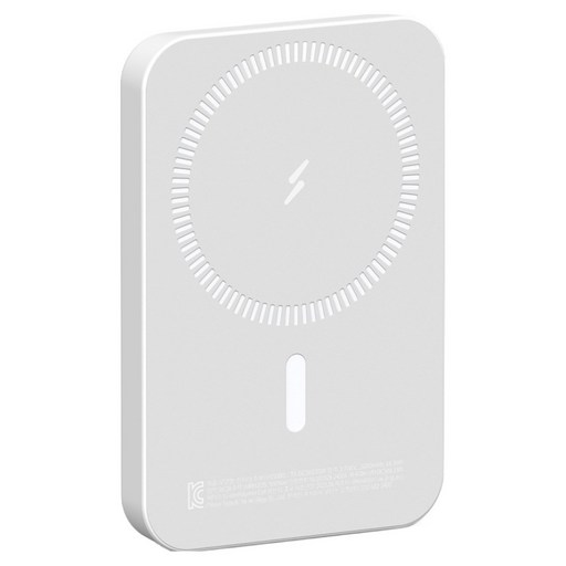 모디스 초경량 무선 충전 메탈링 포함 맥세이프 보조배터리 5000mAh