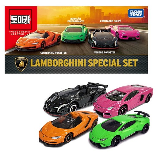 TOMICA 禮物 藍寶堅尼 特別玩具組, 1套, 混合色