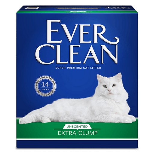 EVER CLEAN 藍鑽 強效結塊貓砂, 無香, 8.5kg, 1盒