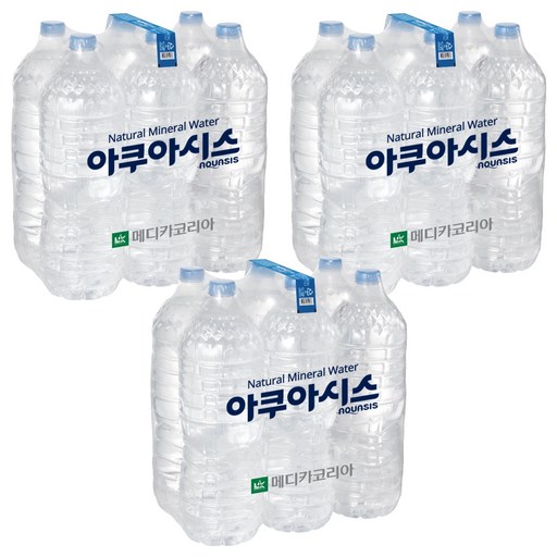 아쿠아시스 무라벨 생수
