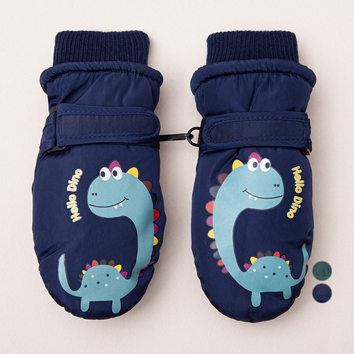 롤리트리 아동용 다이노 패딩 장갑