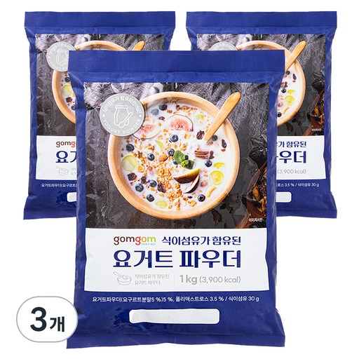 곰곰 식이섬유가 함유된 요거트 파우더, 1kg