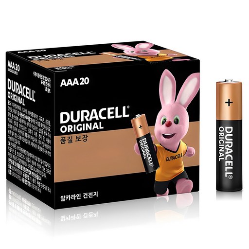 듀라셀 오리지널 AAA 건전지