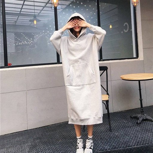 모이르벨라 롱 긴팔 후드 원피스 빅사이즈 포함
