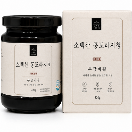 온담비결 소백산 홍도라지청 320g 1개